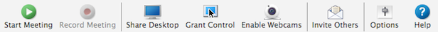Icons from the Legacy Conference Controls Application